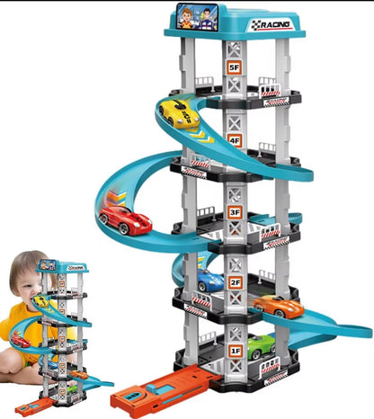 Piste de Course Voiture 5 niveaux - Jouet enfant