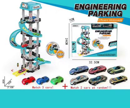 Piste de Course Voiture 5 niveaux - Jouet enfant